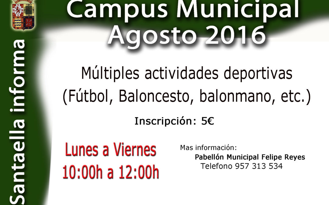 CAMPUS DE AGOSTO