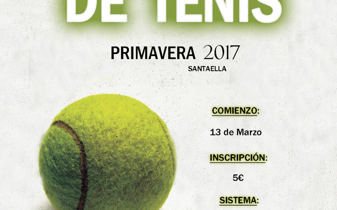 Liga de Tenis en Santaella
