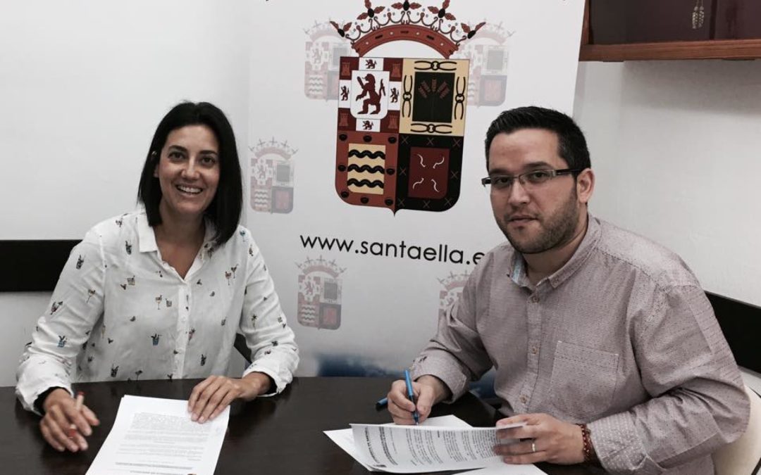 CONVENIO DE COLABORACIÓN ENTRE EL AYUNTAMIENTO Y «SANTAELLA CONTEMPORANEA»