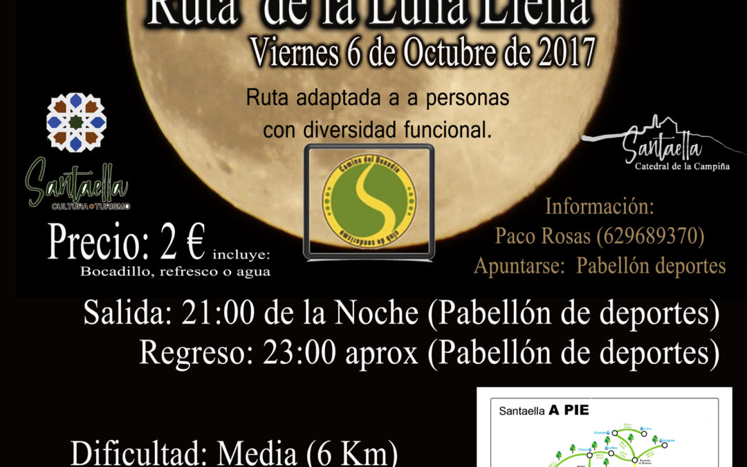 RUTA DE LA LUNA LLENA 2017