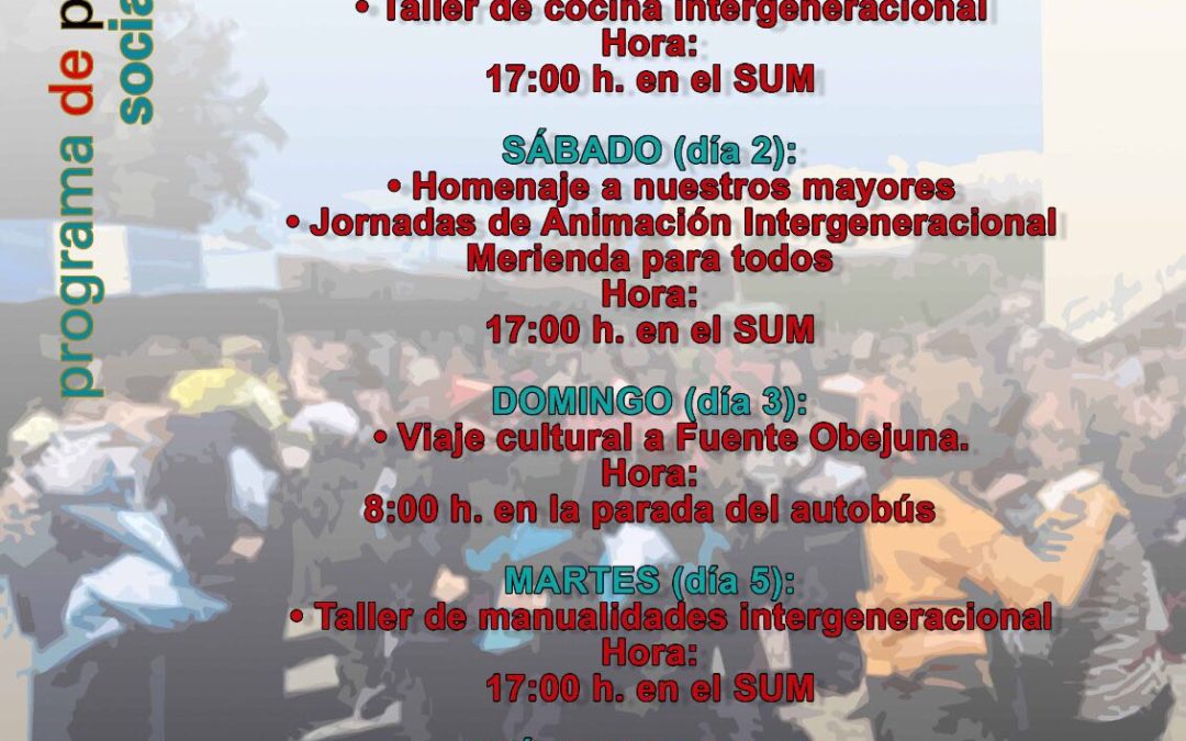 SEMANA DEL MAYOR EN EL FONTANAR