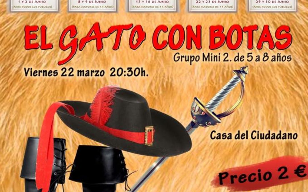 EL GATO CON BOTAS – FESTIVAL DE TEATRO