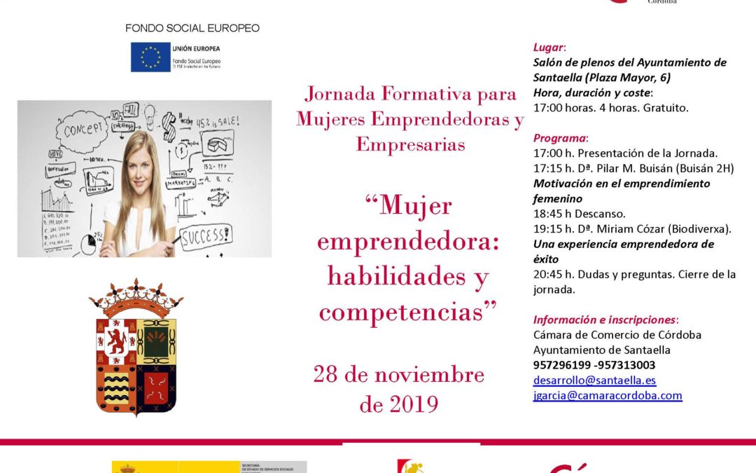 Jornada Formativa para Mujeres Emprendedoras y Empresarias