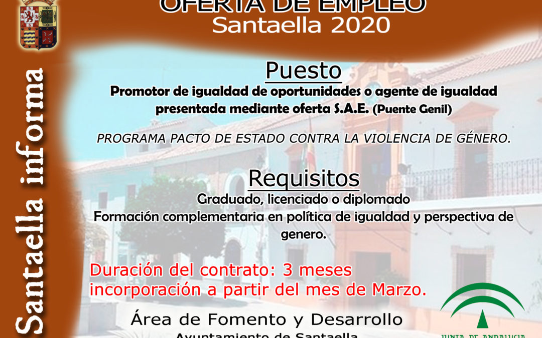 OFERTA DE EMPLEO 2020