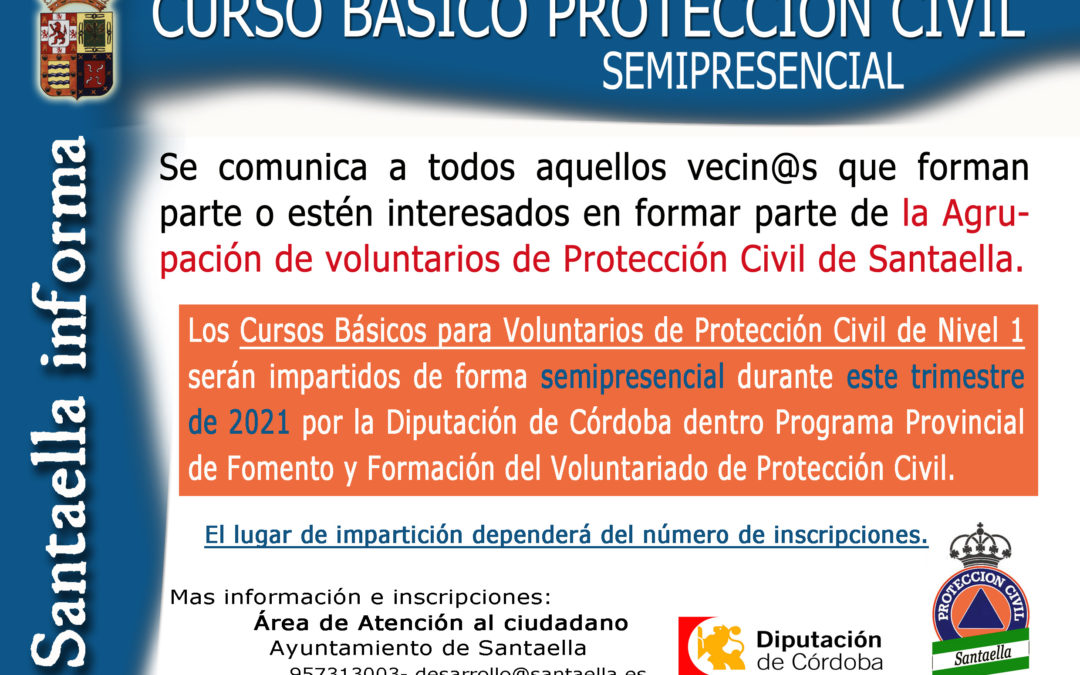 CURSO BASICO PROTECCIÓN CIVIL