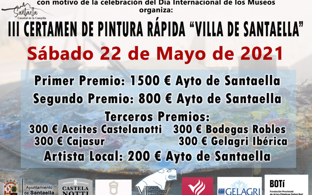 III CERTAMEN DE PINTURA RÁPIDA «VILLA DE SANTAELLA» 2021