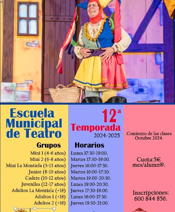 ESCUELA MUNICIPAL DE TEATRO