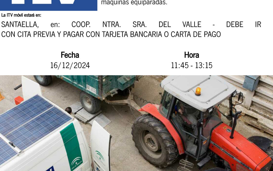 ITV VEHÍCULOS AGRÍCOLAS